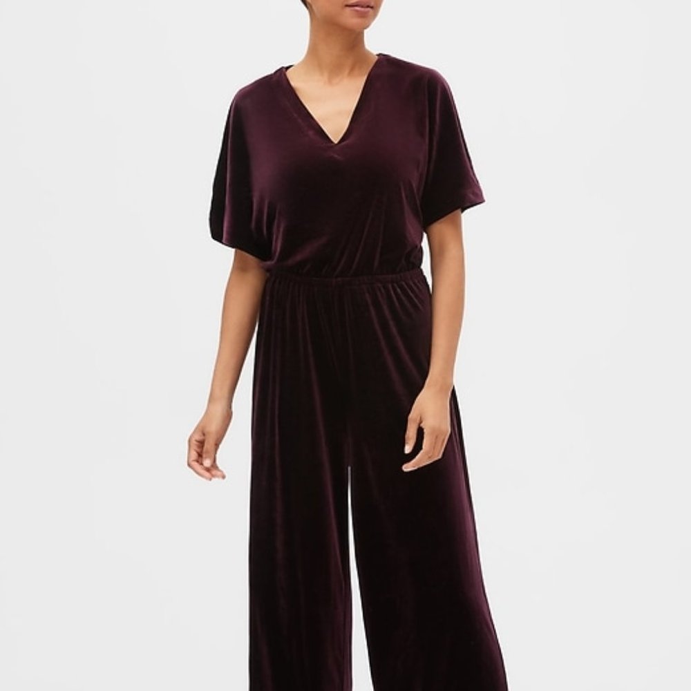 Purple Velvet Violet Romper